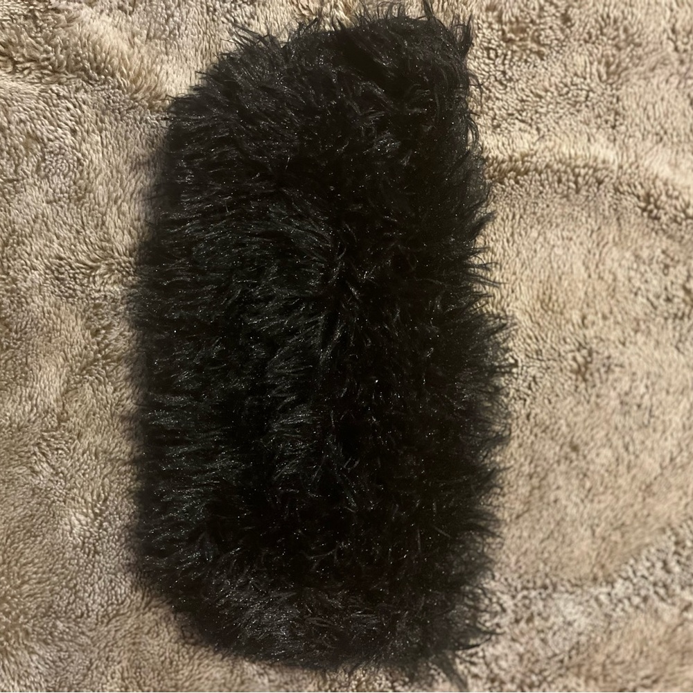 Fuzzy tube top